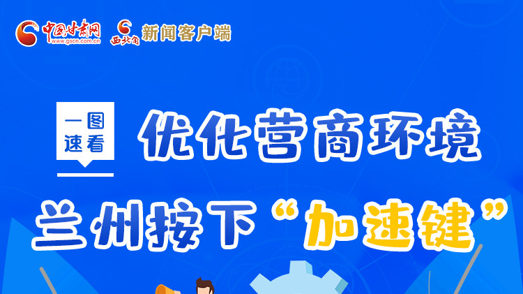 一圖速看|優(yōu)化營商環(huán)境，蘭州按下“加速鍵”