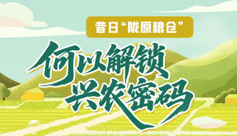 【理響中國·話隴點睛（3）】昔日“隴原糧倉”，何以解鎖“興農(nóng)密碼”